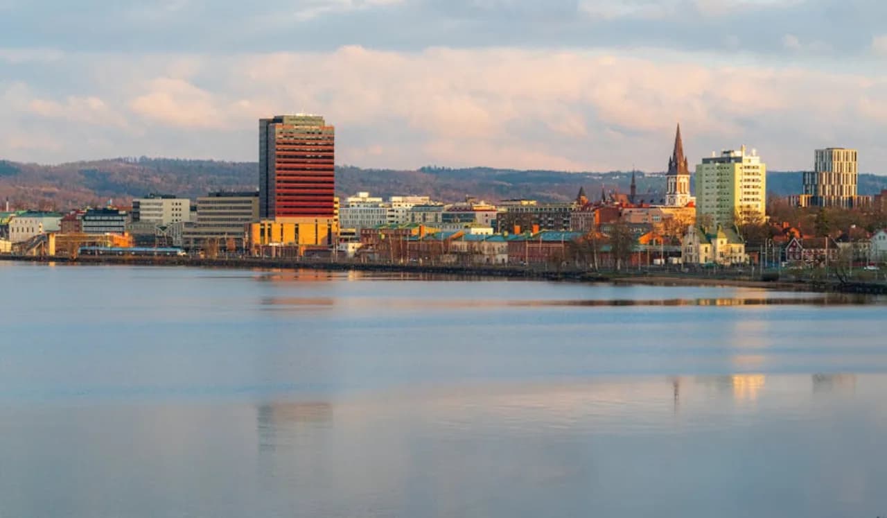 Skyline of Saguenay, Quebec, Canada — fence supply, rental and installation by Fenced.ca