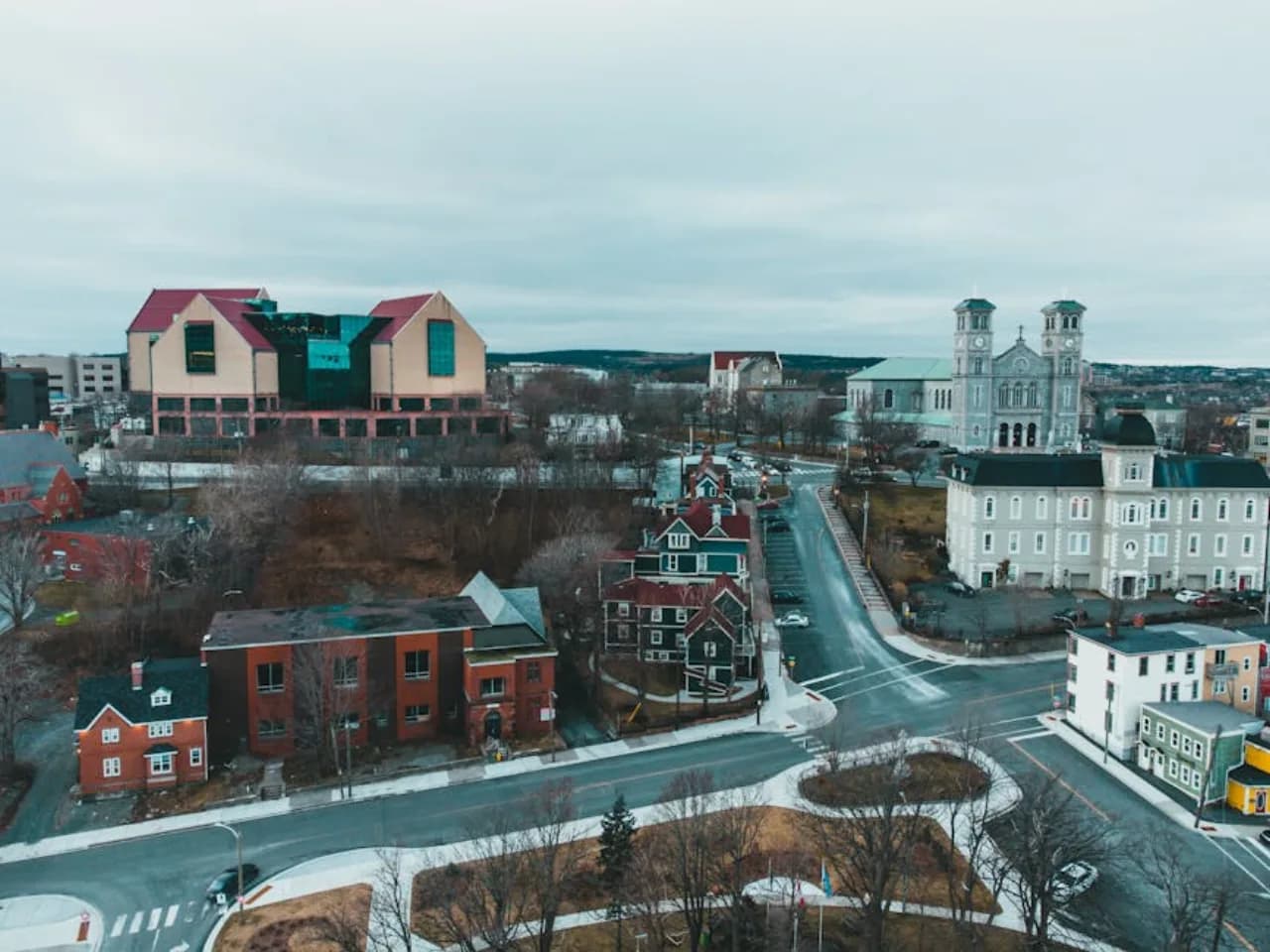 Skyline of Laval, Quebec, Canada — fence supply, rental and installation by Fenced.ca